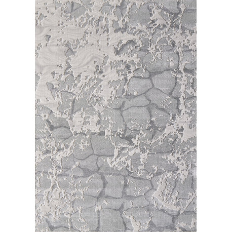 Abani Nova NOV100A Grey Stone Area Rug