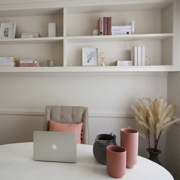 Fresh Tone on Tone Home Office
