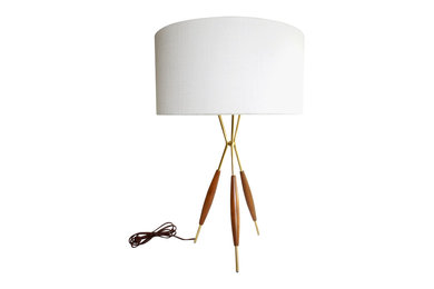 Gerald Thurston Mid-Century Tripod Lamp - SOLD