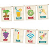 Alphabet in Spanish, Wall Cards