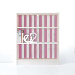 PANYL Bubblegum Thin Stripes for IKEA BILLY - Home Decor