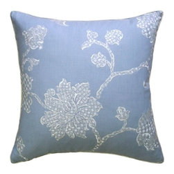 Philomena Chambray Pillow - Decorative Pillows
