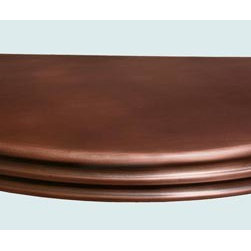 Copper Top  |  Handcrafted Metal - Kitchen Countertops