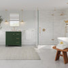 The Woodruff Bathroom Vanity, Single Sink, 36", Vogue Green, Freestanding