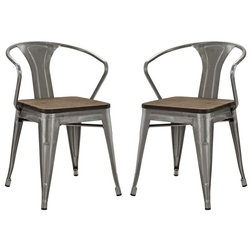 Industrial Dining Chairs by Decor Savings