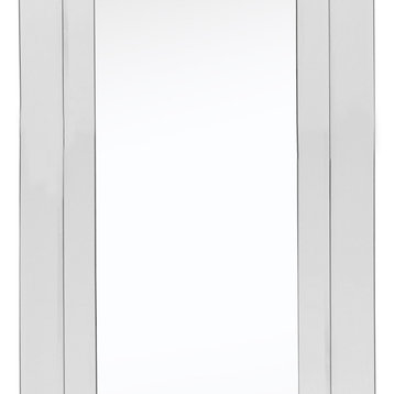 Clear Rectangle Full Length Hanging Glass Mirror