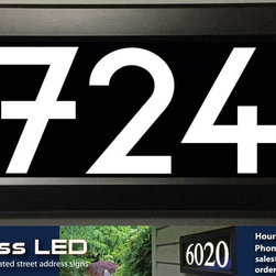 Address LED - illuminated house numbers - House Numbers