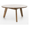 GDF Studio Mimaya Natural Stained Wood Coffee Table