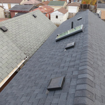 Asphalt Shingles Certainteed Landmark Moire Black Roof Installation