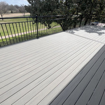 Balcony Deck And Dry Under Deck Living Space in Garland TX