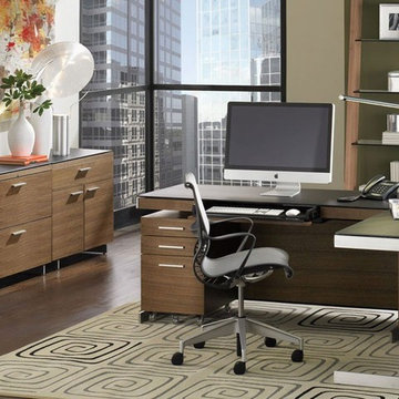 BDI SEQUEL Storage Cabinet-Natural Walnut