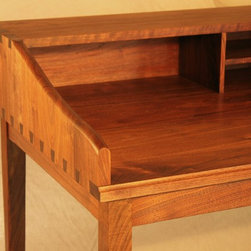 Walnut Desk with tapered sides - Products