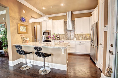 Elegant kitchen photo in Other