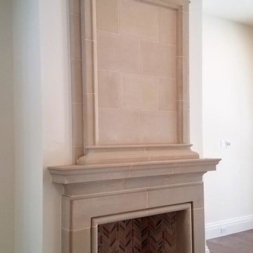 Transitional and Contemporary Mantels