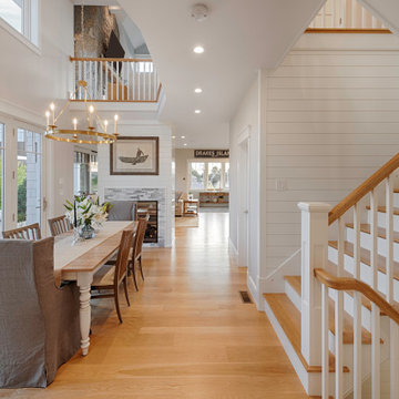 Dining Room & Shiplap Staircase