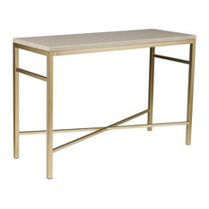 50 Most Por Stone Top Console Tables For 2018 Houzz Southern Enterprises Le Faux Stone Console Table Tables