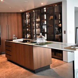 Custom Cabinet Kitchen at South Beach, FL - Kitchen Cabinetry