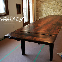 Reclaimed Wood Harvest Tables - Products