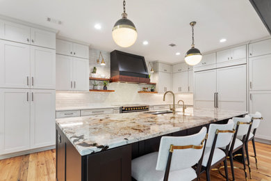 Inspiration for a 1950s kitchen remodel in Atlanta