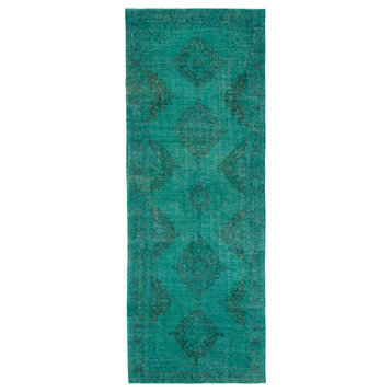 Rug N Carpet - Handmade Oriental 4' 8'' x 12' 6'' One-of-a-Kind Runner Rug