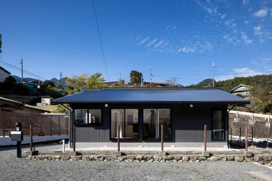 Inspiration for a scandinavian exterior home remodel in Other