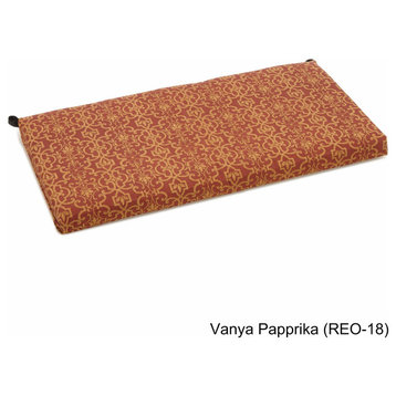 42"x19" Spun Polyester Loveseat Cushion, Vanya Papprika