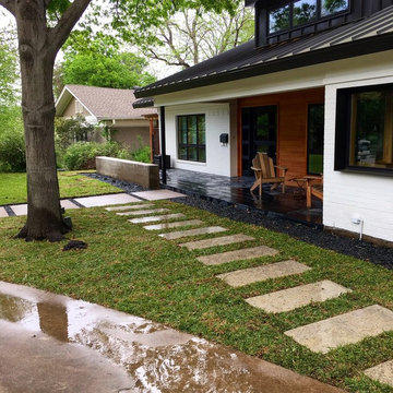Fort Worth, Fairmont Area, Collaboration. Full scale outdoor/indoor remodel