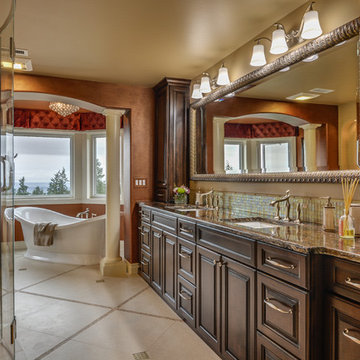 Beautiful Master with Freestanding Tub