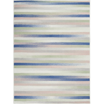Nourison Whimsicle WHS12 Rug 3'x5' Ivory Multicolor Rug