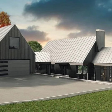 Maine Oceanfront Modern Barn House
