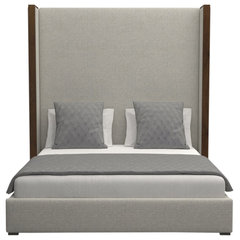 Nativa Interiors Aylet Horizontal Channel Tufted Bed