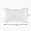 Sunbrella Spectrum Denim/ Cast Pumice Outdoor Pillow, 13x20