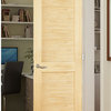 Classic Louver/Louver Passage Door, Unfinished, 24"x80"x1.375"