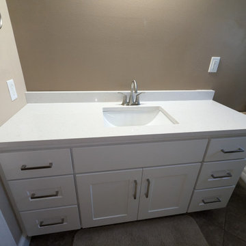 Transitional Kitchen Remodel Done In Stunning Two-Tone Color Cabinets