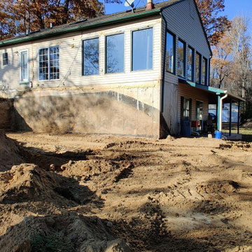 Two-Story Home Addition with Home Gym and Four Seasons Room