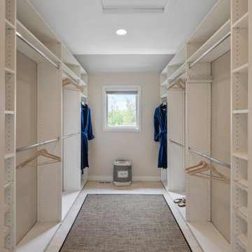 spacious closet