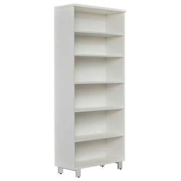 K101 Bookcase, White