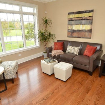 Home Staging of Empty Model in Northwest Indiana