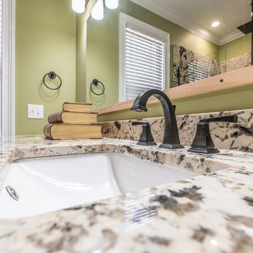 Delicatus White Granite Bathroom Countertops