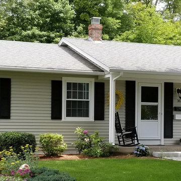 Mastic Vinyl Siding & Harvey Windows New Bedford, MA Ranch