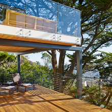 Deck Lake House