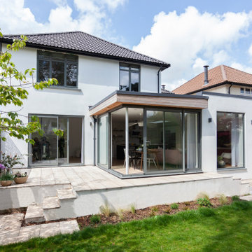 Scandi inspired extension for a detached 1930s house in Henleaze, Bristol