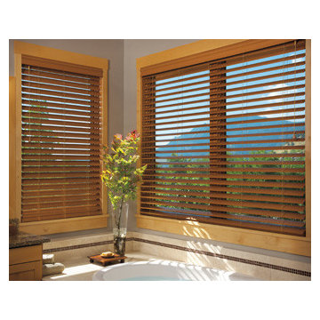Hunter Douglas WOOD BLINDS Bathroom Ideas