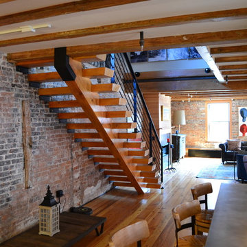 Portsmouth NH, Contemporary condo in historic building