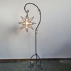 Glass Star Floor Lamp