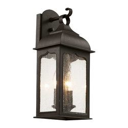 Trans Globe Lighting - Trans Globe Lighting 40231-ROB 2 Light Wall Lantern in Rubbed Oil Bronze with Sm - Outdoor Wall Lights And Sconces