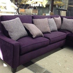 "Jessica" (Pillowback) - Sectional Sofas