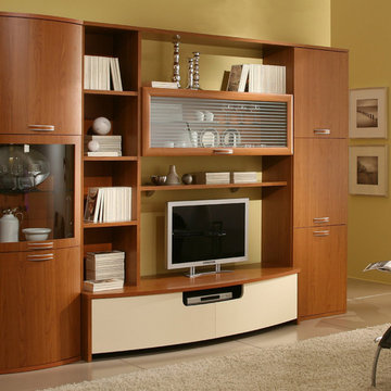 Modern Italian Wall Unit / Entertainment Center JA-1013 - $3,059.00
