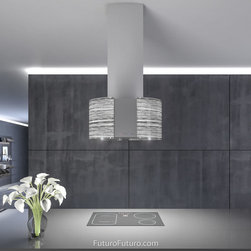 27&Prime; Murano Motion LED Island Range Hood - Range Hoods And Vents