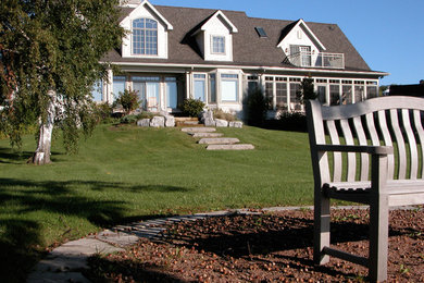 Inspiration for a timeless exterior home remodel in Other